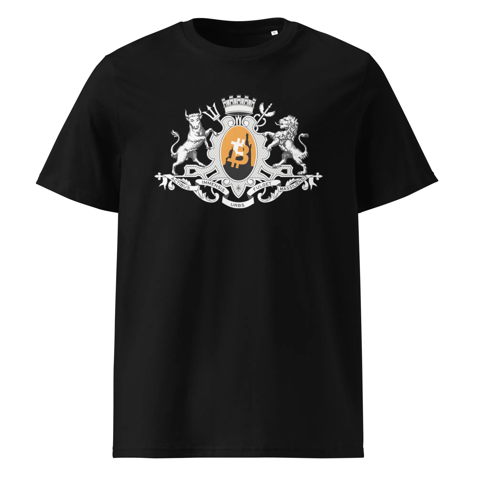 T-shirt blason Marseille bitcoin